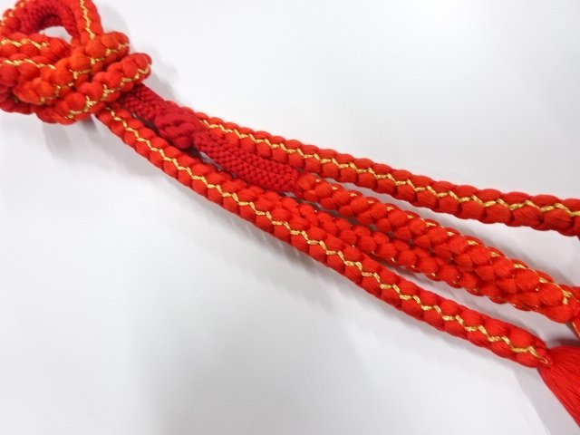 正絹　手組帯締め